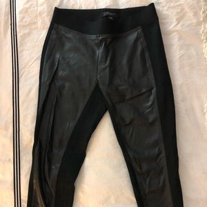 Ann Taylor NWOT faux leather pants